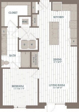 The Hudson Soho Floor Plan